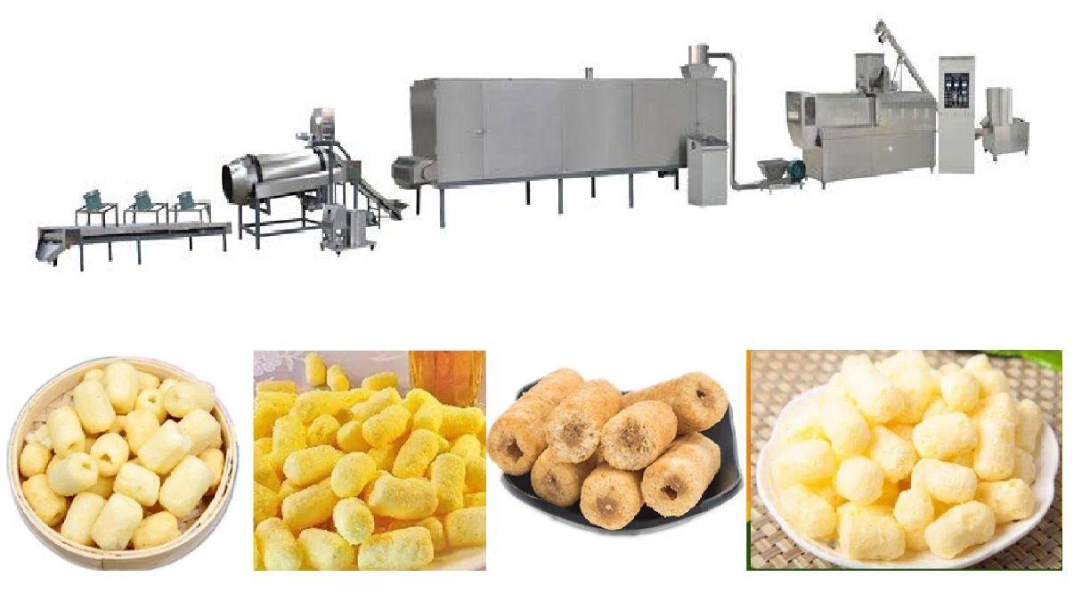 High-Quality Puff Snack Food Production Line for Consistent Texture and Flavor