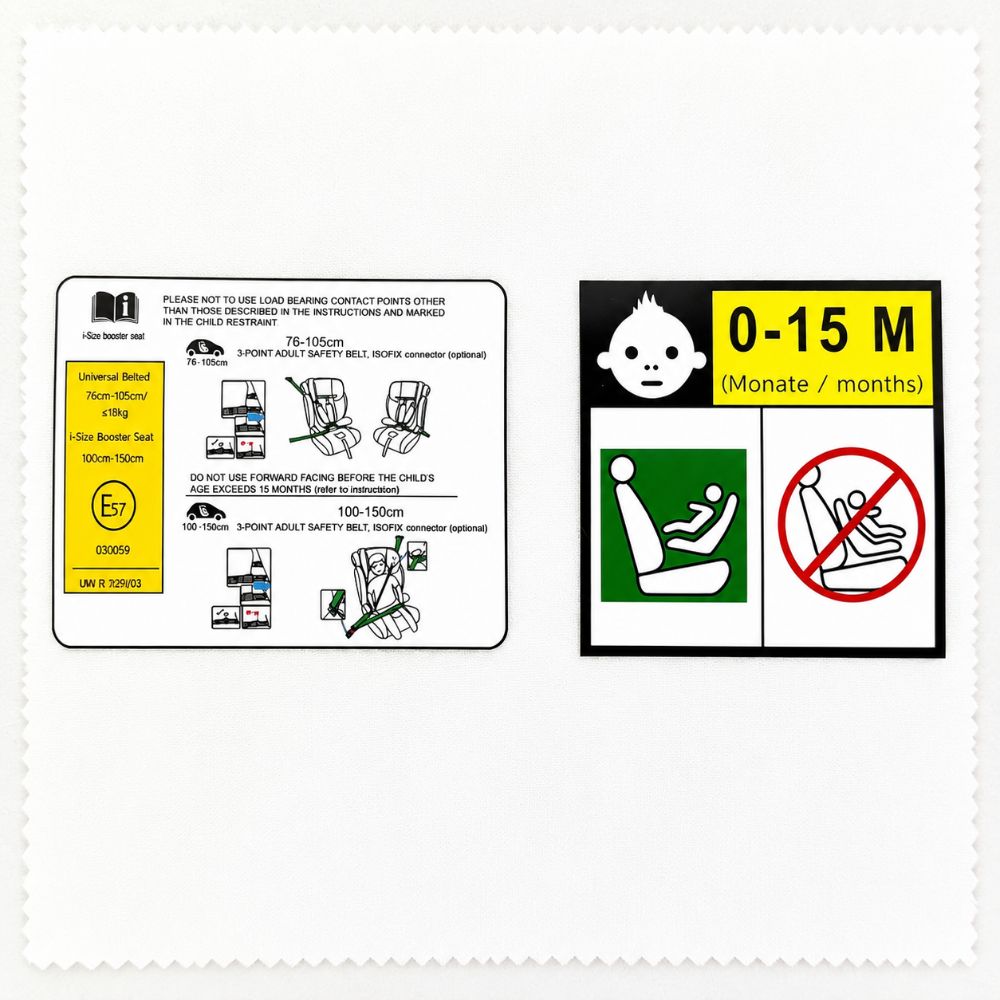 Best Quality Warning Heat Transfer Labels for Durable Safety Markings